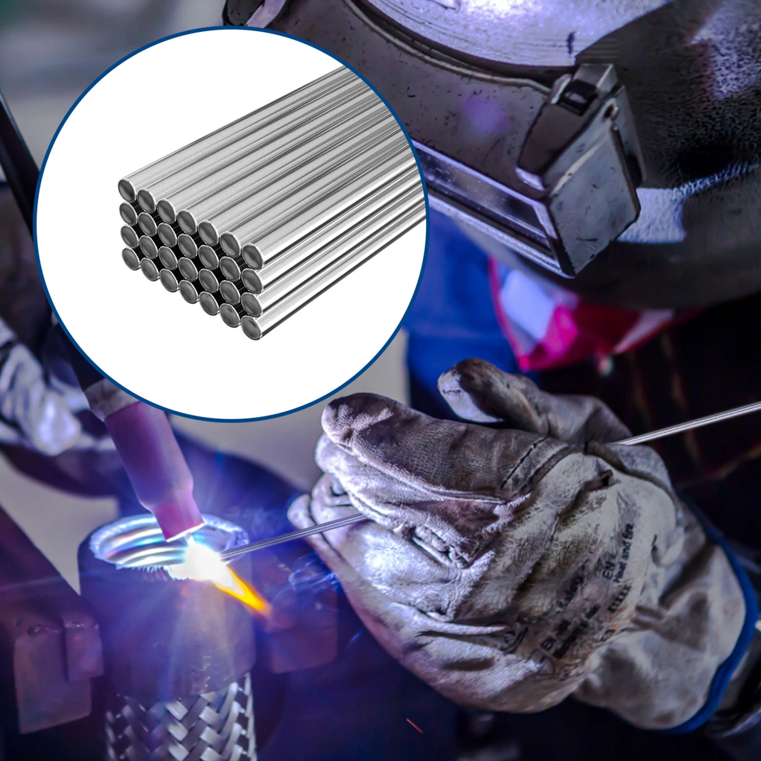 Aluminum Welding Rods Universal Welding Cored Wire Welding Tube 