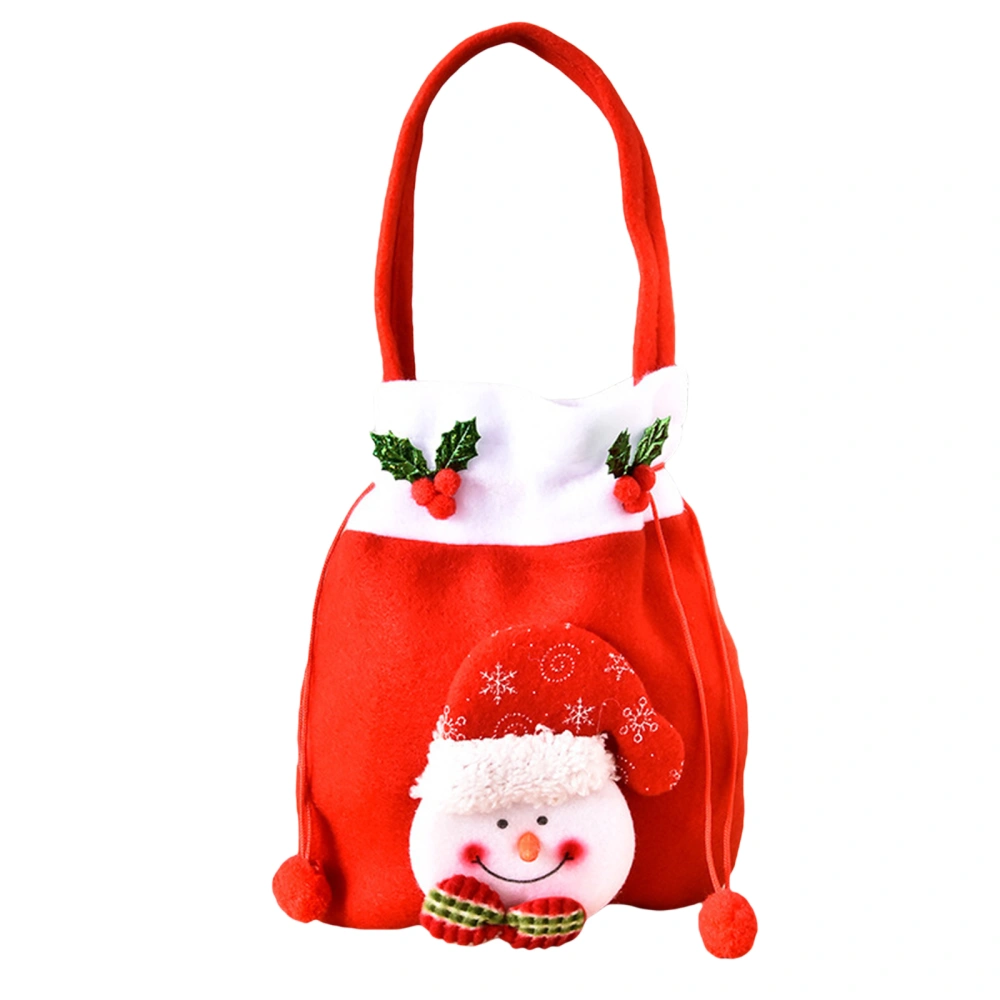 Christmas Tote Gift Bag Reusable Tote Pouches for Christmas Party