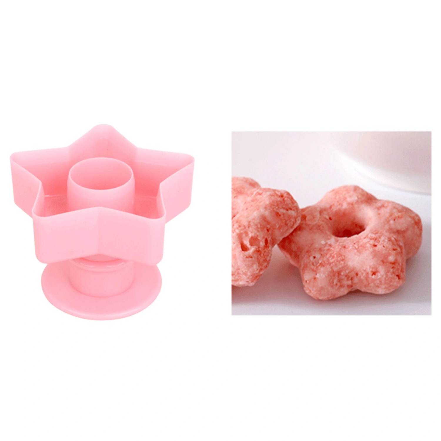 Doughnut Mold Cartoon Hollow Shaped Baking Decoration Tools 