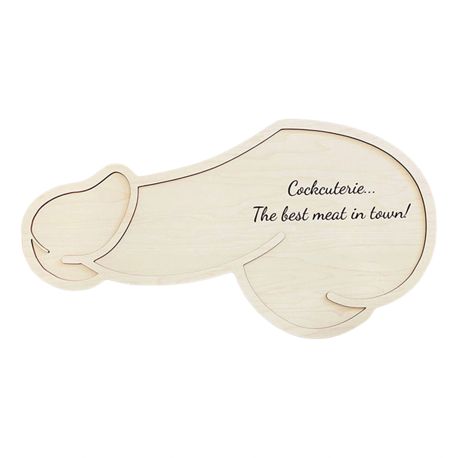 Wooden Cartoon Valentine's Day Cheese Board Wooden Food Plate