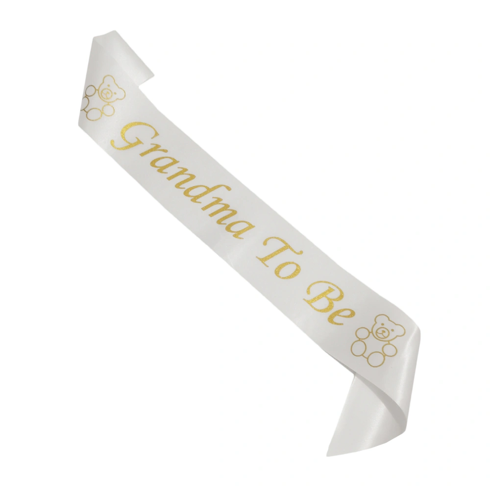 Baby Shower Sash, Baby Shower Decorations Gifts for Boys & Girls