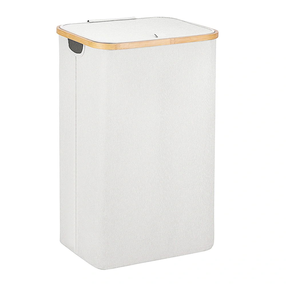 Slim Laundry Hamper 100L Laundry Basket with Removable Inner Bag