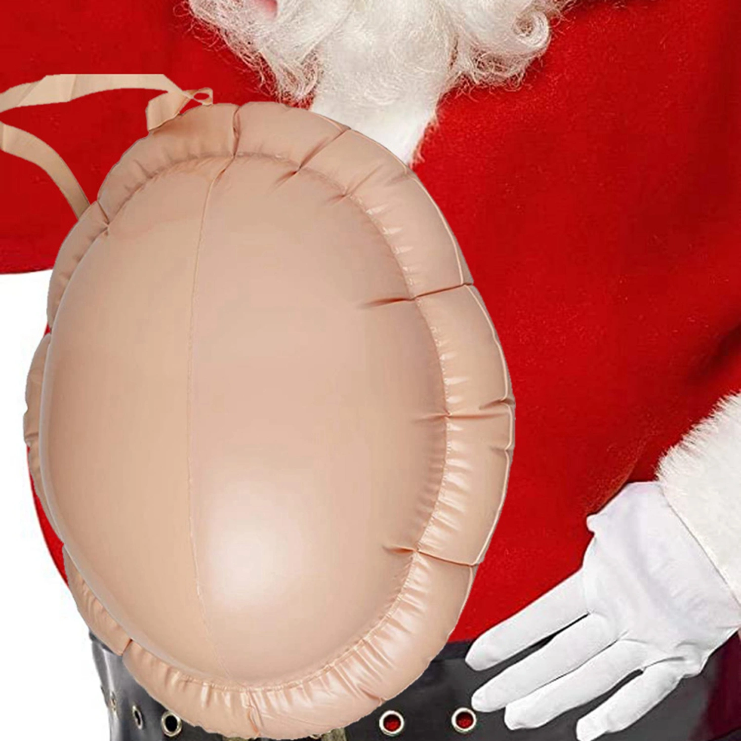 Inflatable Belly, Fake Pregnancy Toy Santa Claus Big Belly for Christmas Party