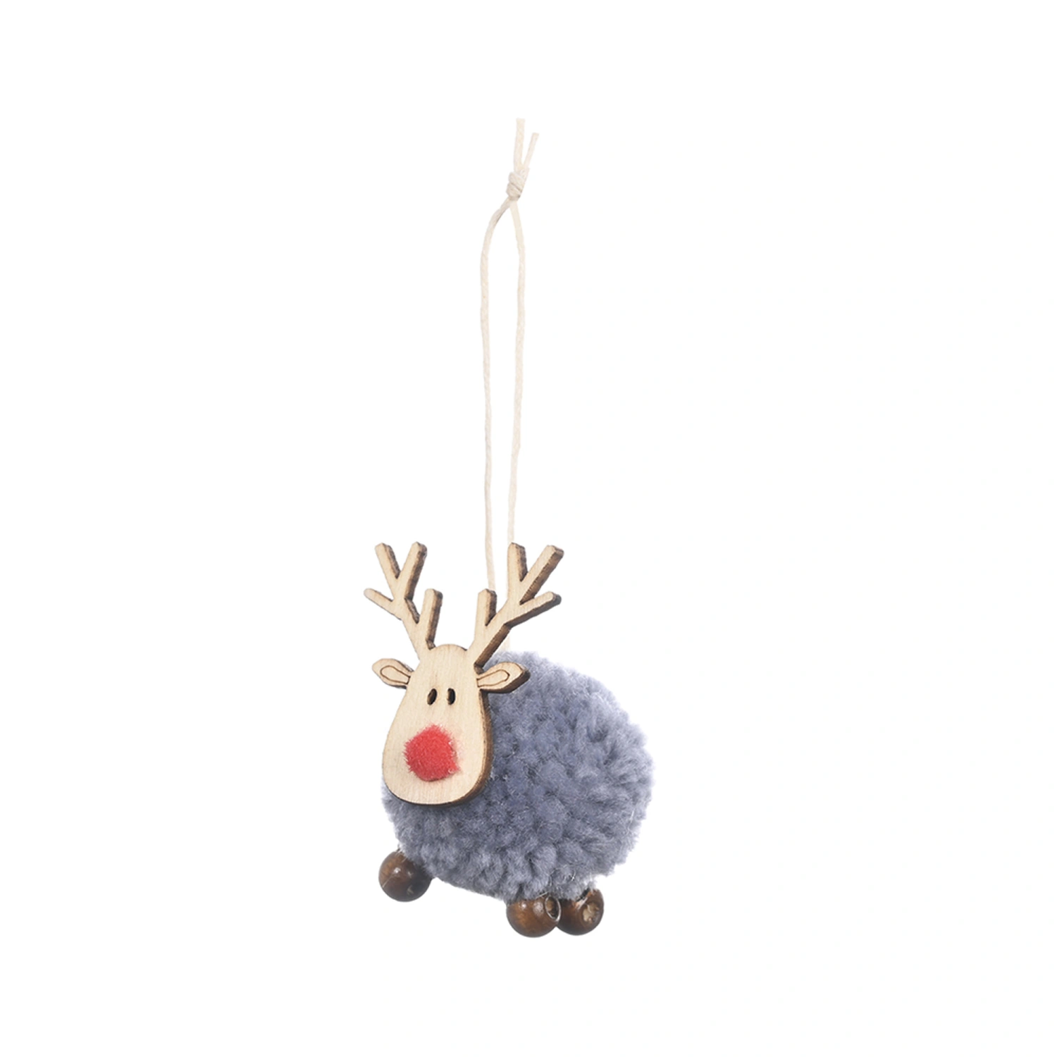 Christmas Plush Ornaments Hanging Reindeer Doll Pendants for Holiday Decoration