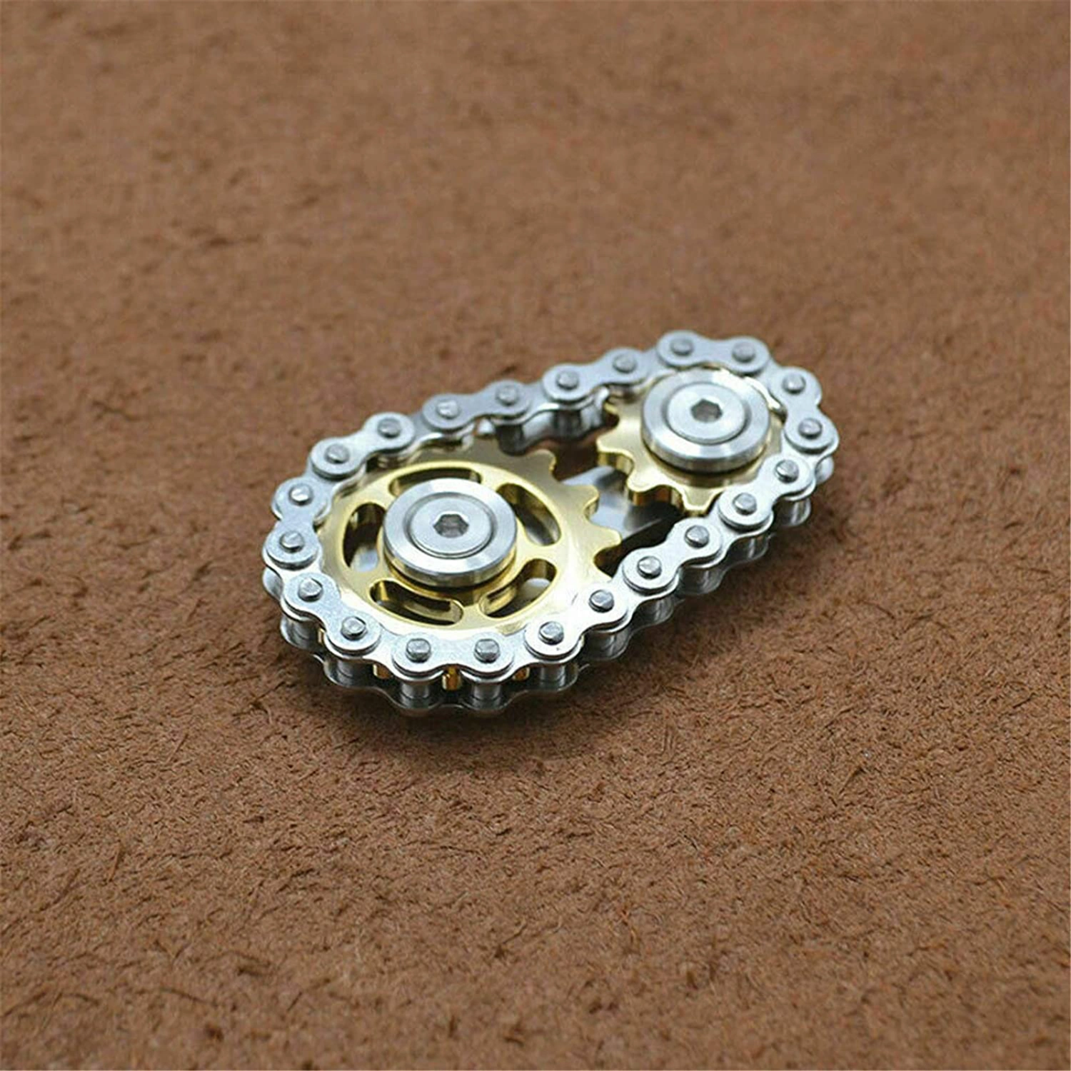 Stainless Steel EDC Sprockets Fingertip Top Gyro Toys, Stress Relief Toys