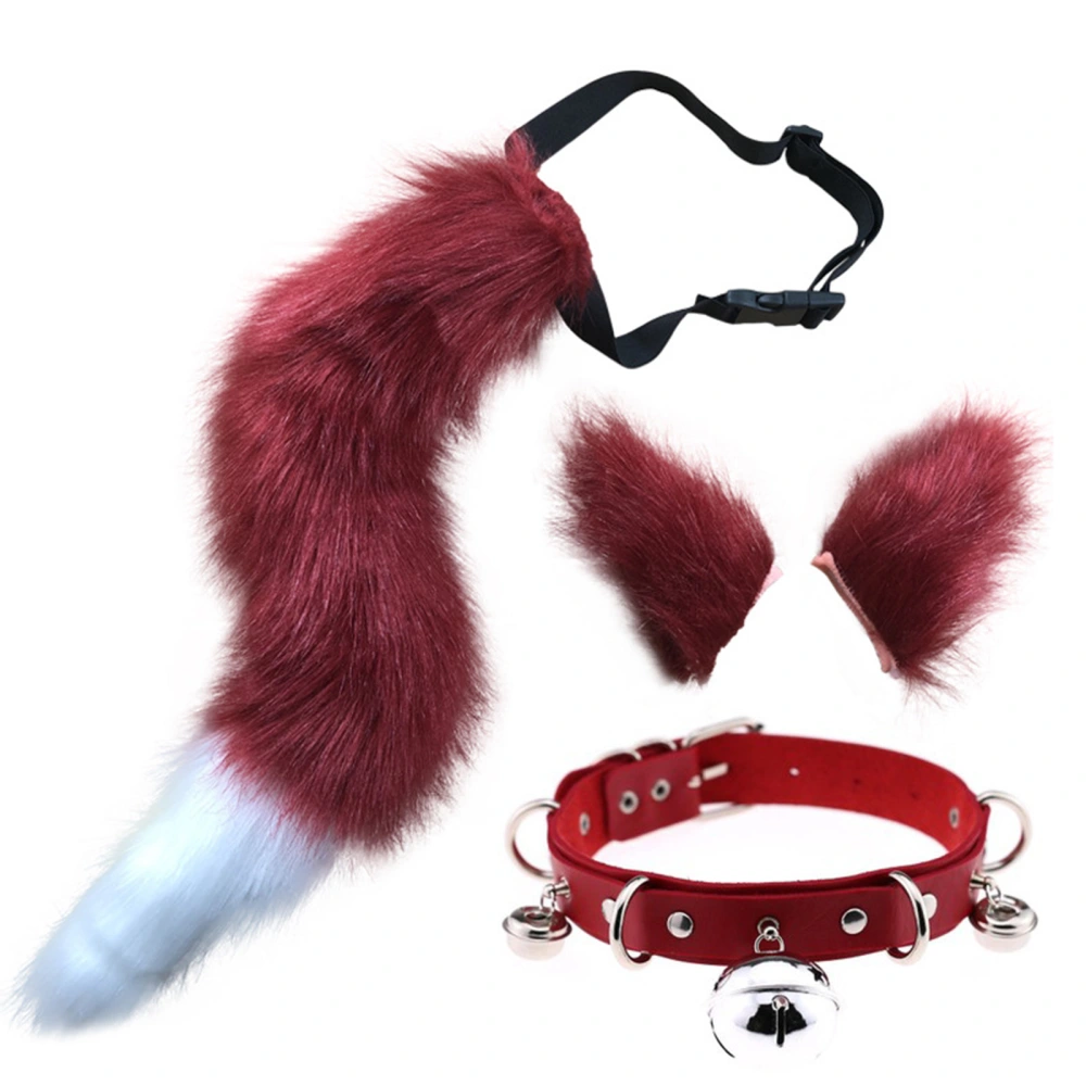 Halloween Costume Play Props, Tail, Choker and Decorative Ears