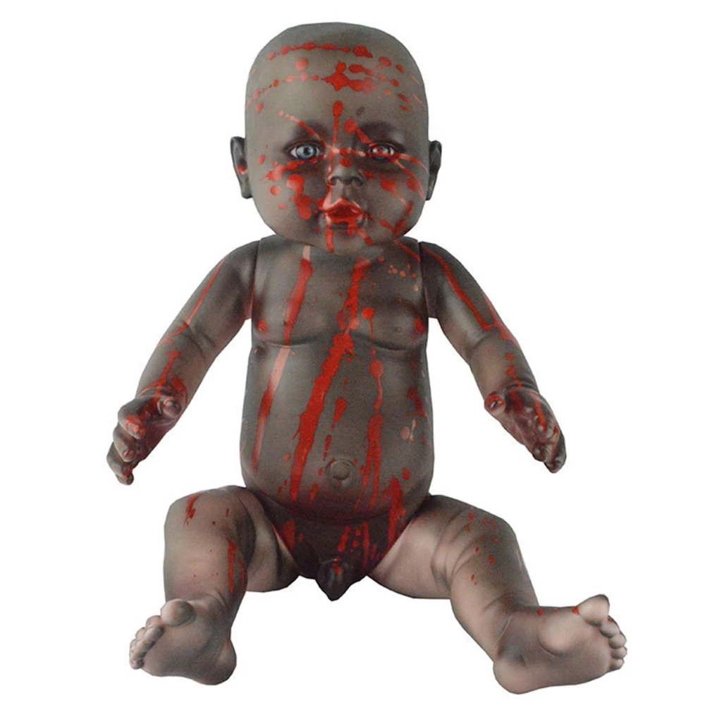 Halloween Ghost Baby Decoration, Hand Painted Blood Moving Limbs