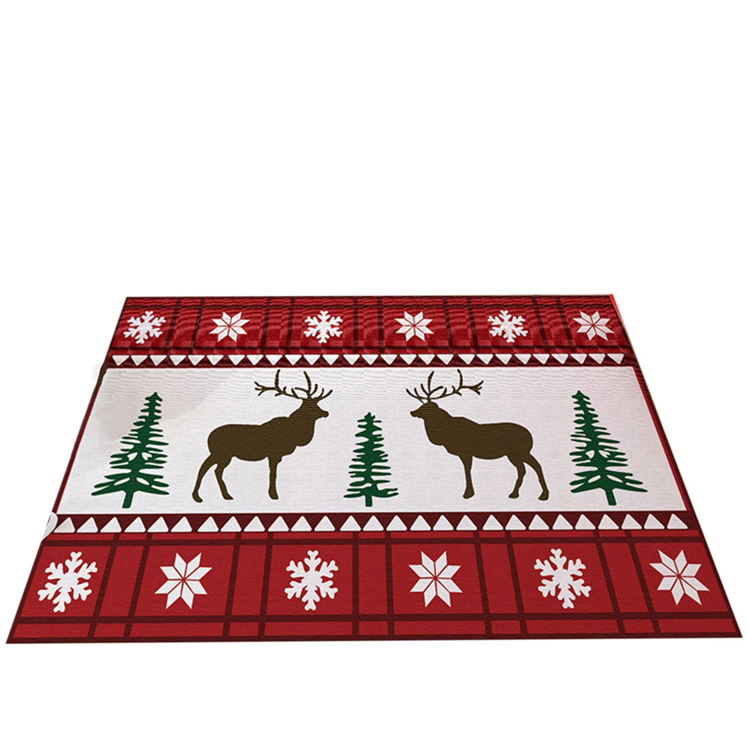 Home Carpet, Christmas Cartoon Patterns Print Floor Mat Area Rug