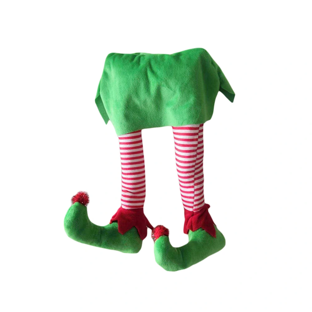 Christmas Elf Legs, Cartoon Christmas Tree Decor Holiday Ornament