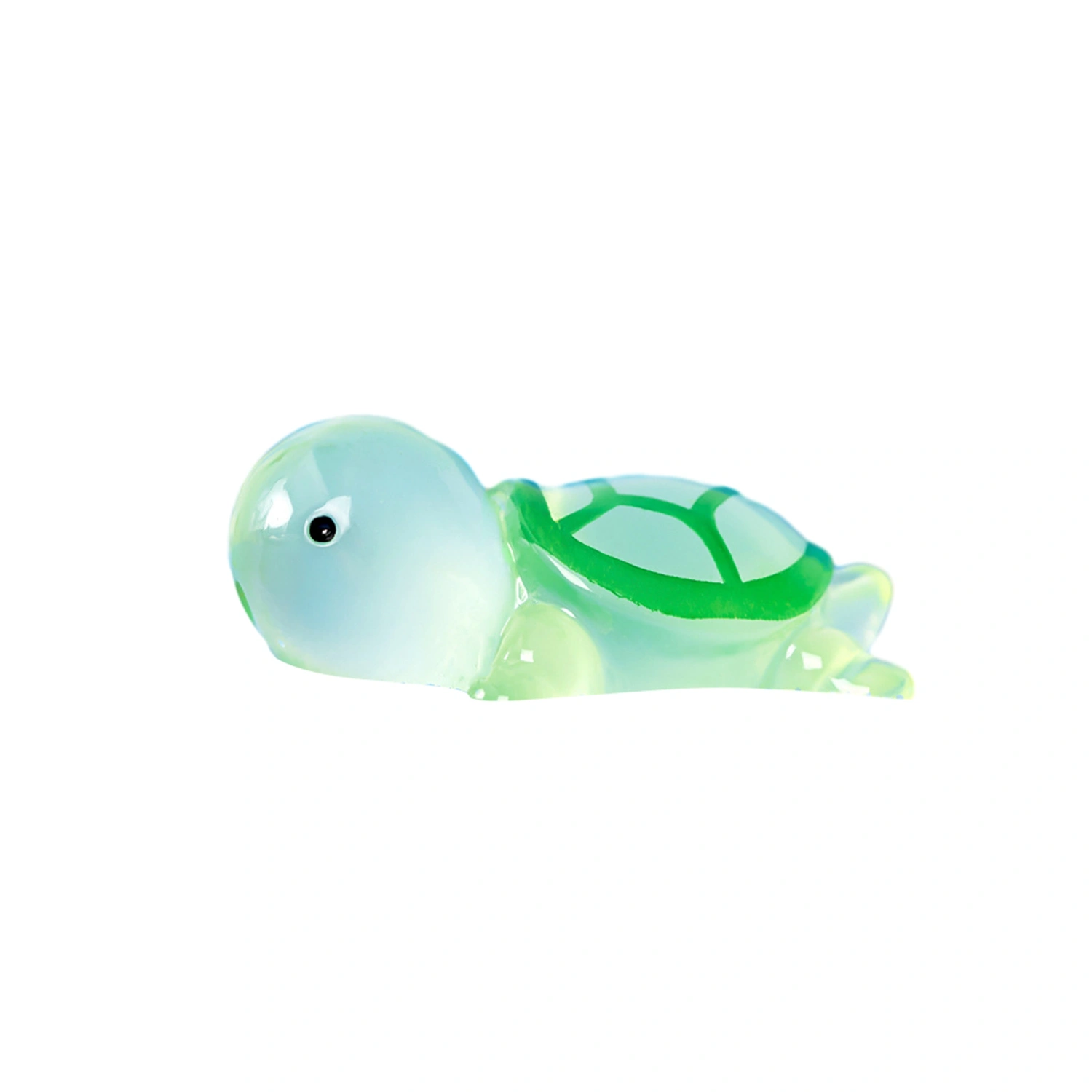 Resin Micro Landscape Ornament Luminous Small Turtle Ornament