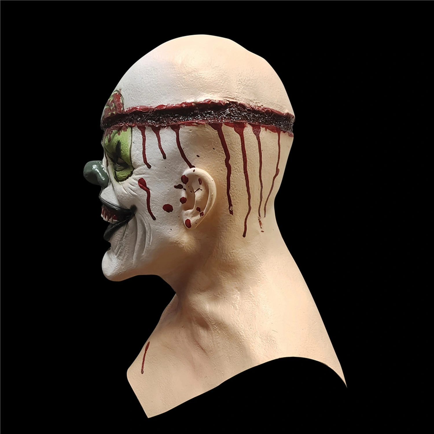 Halloween Clown Headwear Bloody Clown Zombie Headgear Cosplay Prop