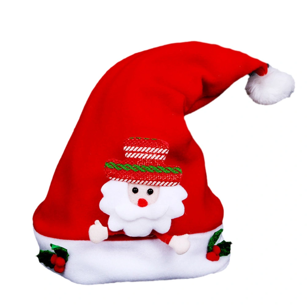 Santa Hats for Adults and Kids Christmas Cap Santa Hats Party Caps