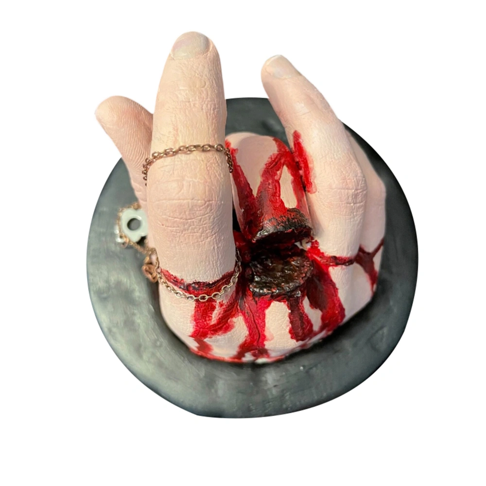 Human Severed Hand Model Creative Resin Hand Prop for Home Decor