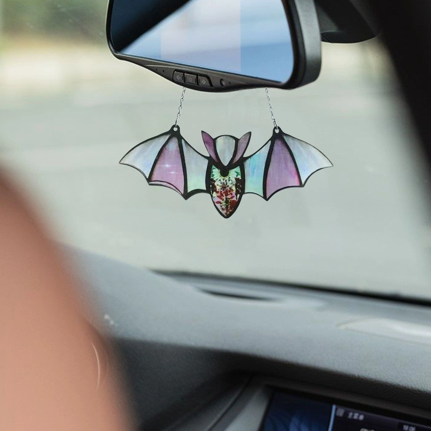 Sunshine Catcher Stained Bat Hanging Decoration Car Interiors