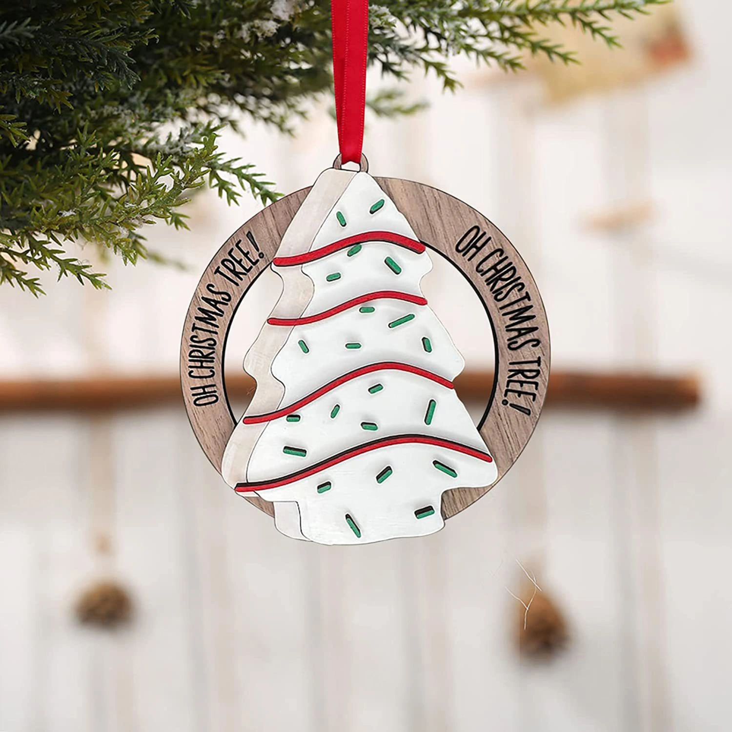 Christmas Tree Ornament, Cute Decorative Hanging Ornament Gift