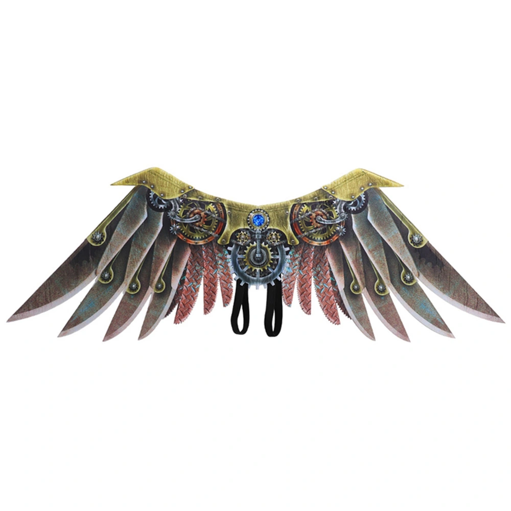 Halloween Costume Wings, Punk Blade Cosplay Wings for Adult Kids