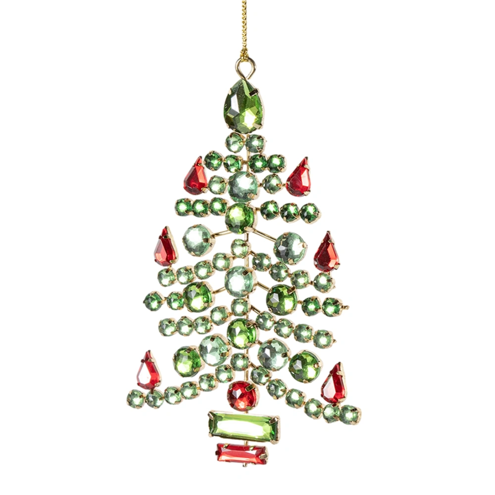 Crystal Christmas Ornaments Delicate Hanging Acrylic Tree Ornaments