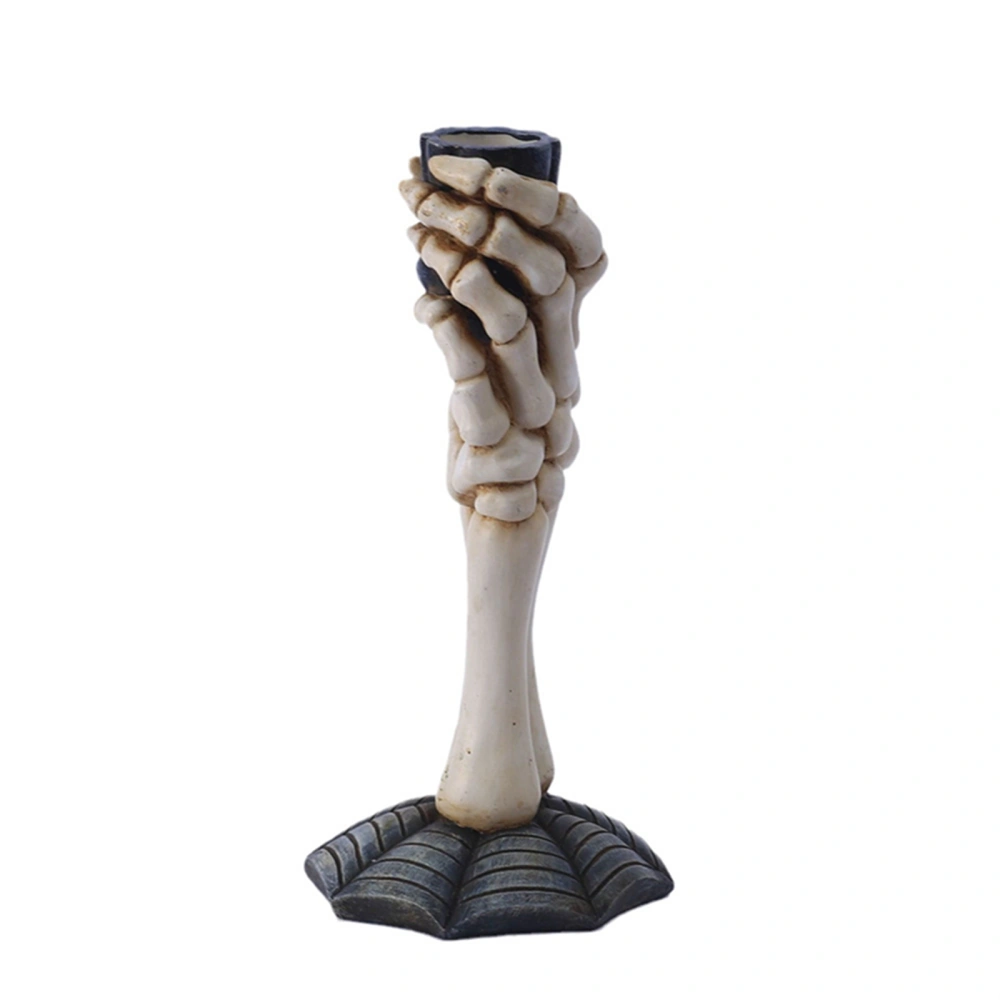 Skull Hand Candle Holder for Halloween Skeleton Witch Hand Candlestick