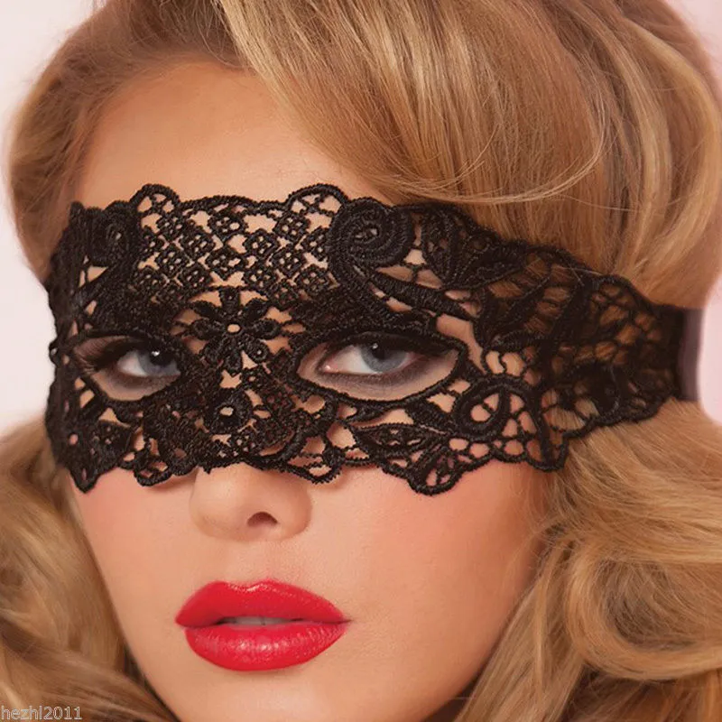 Princess Floral Hollow Eye Mask Halloween Elegant Half Cover