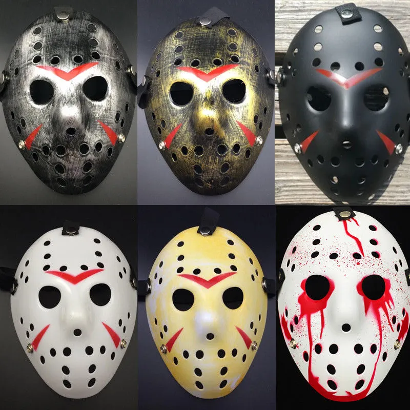 Funny Mask Stylish Retro Party Masks Hockey Mask Scary Halloween Festival Mask