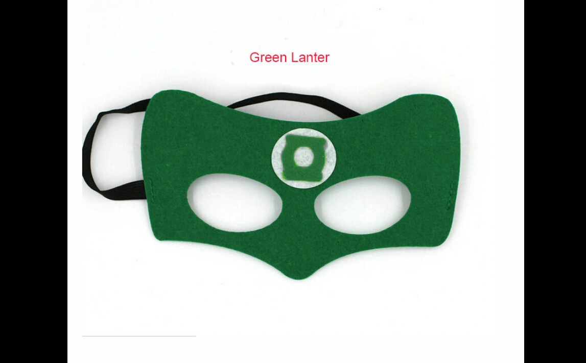 Kid Halloween Eyes Mask, Cartoon Cute Soft Patchwork Elastic Strap Mask