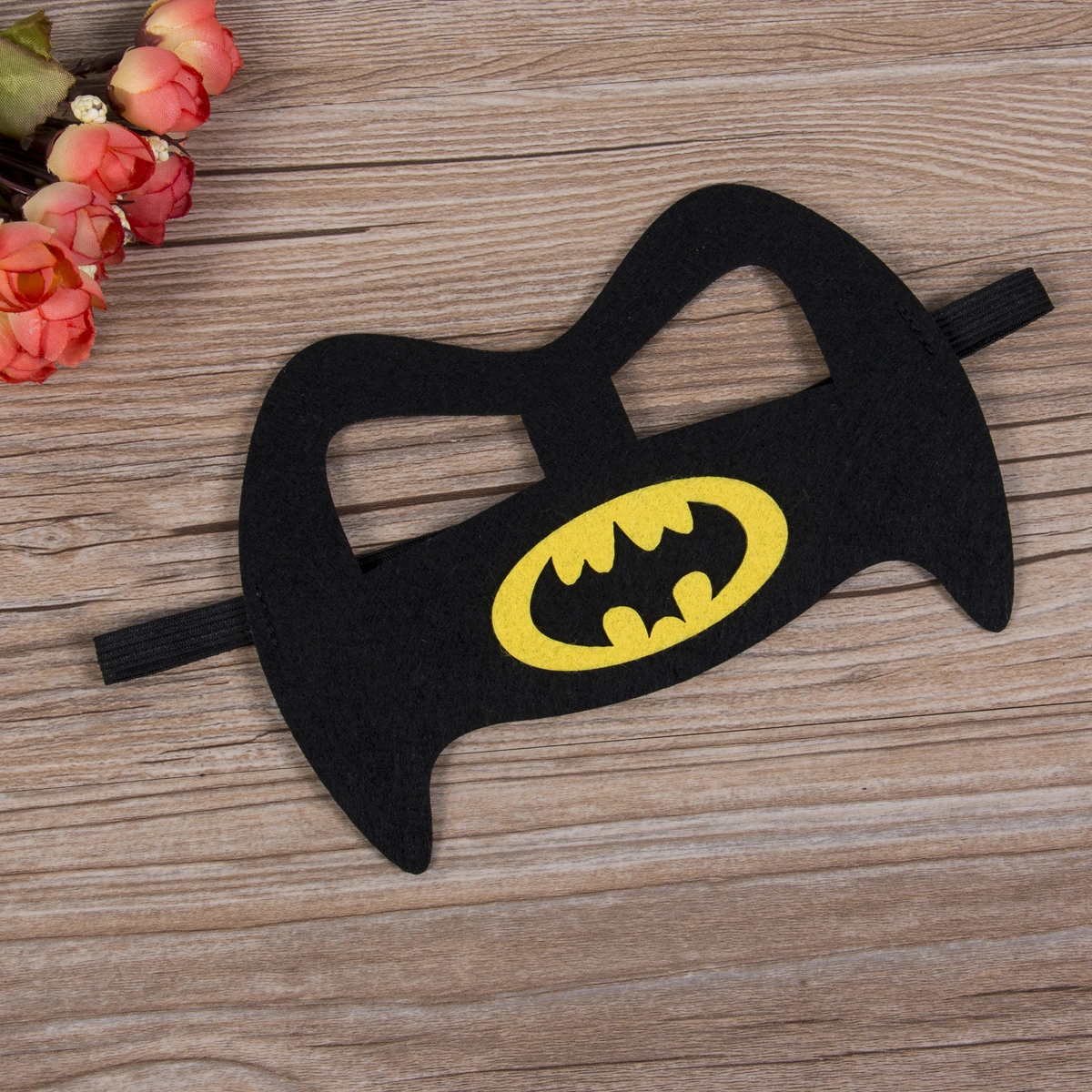 Kid Halloween Eyes Mask, Cartoon Cute Soft Patchwork Elastic Strap Mask