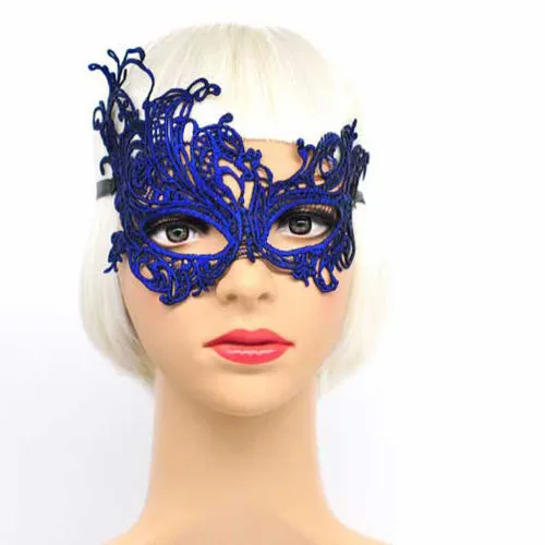 Women Masquerade Mask, Halloween Party Mask, Upper Half Face Mask