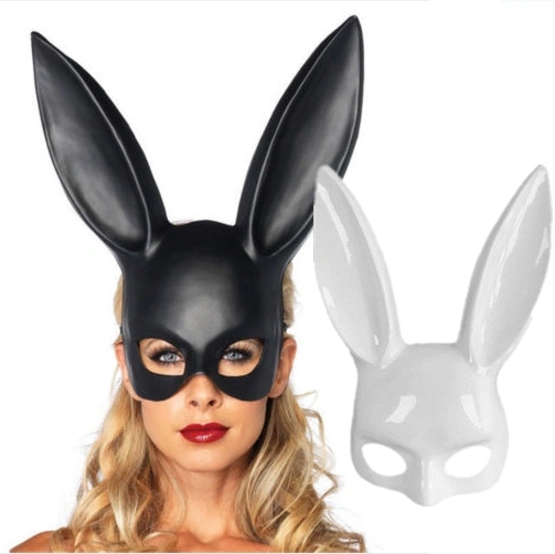 Masquerade Rabbit Mask, Sexy Bunny Eye Mask Costume Accessory