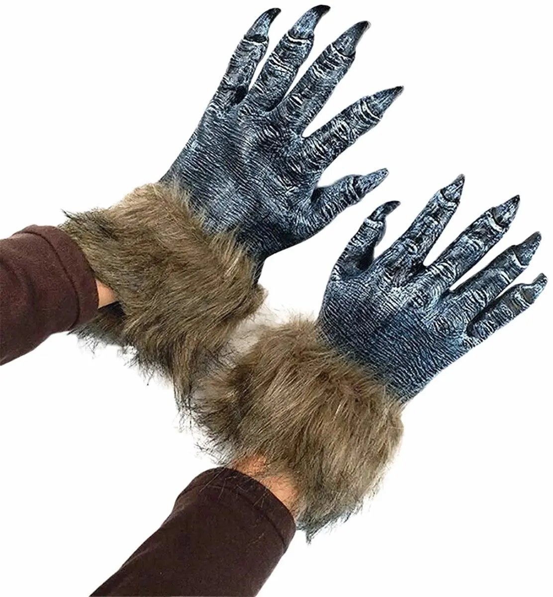 Adult Funny Black Gorilla Mask/Orangutan Gloves Animal Party Supplies