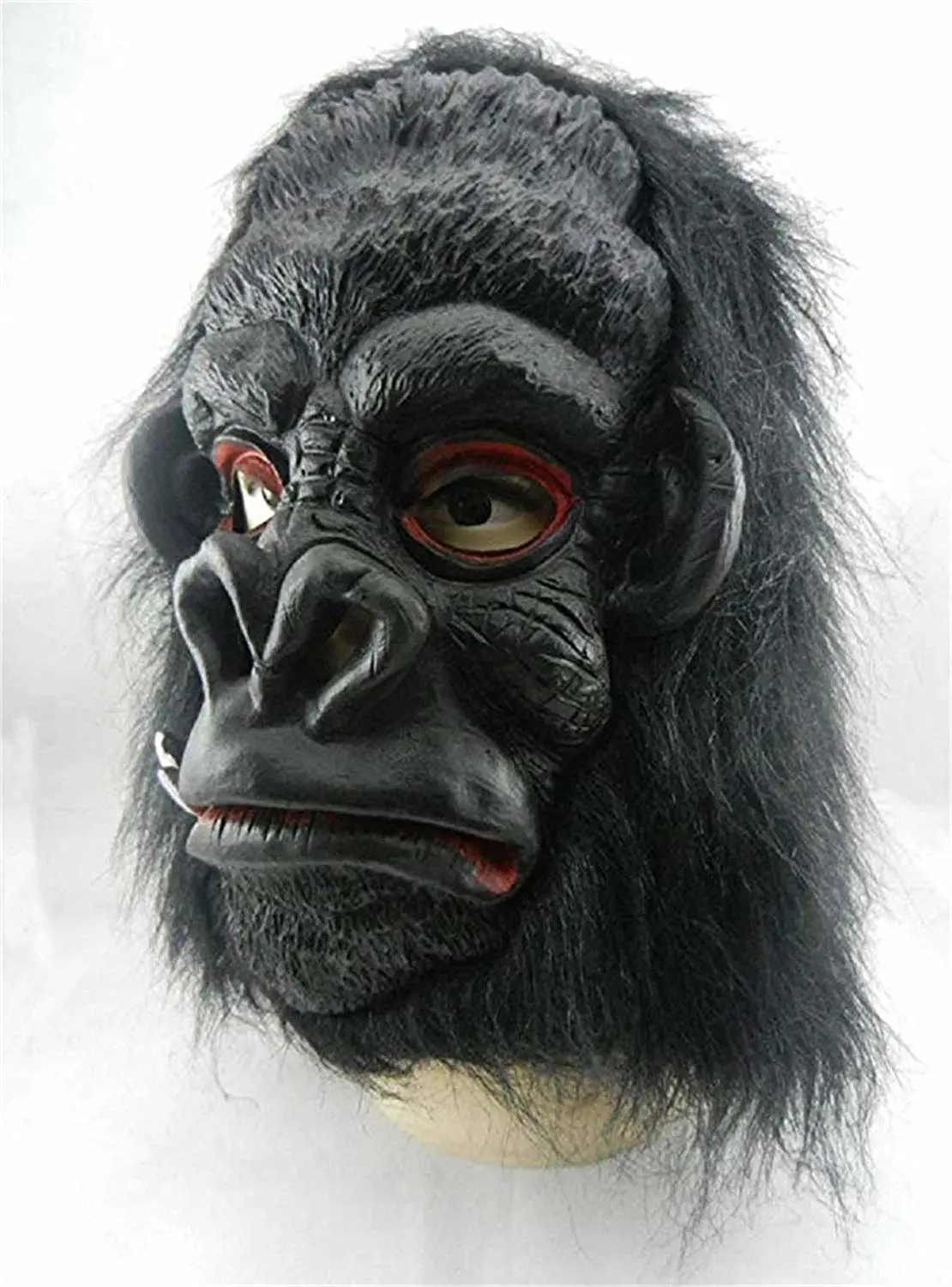 Adult Funny Black Gorilla Mask/Orangutan Gloves Animal Party Supplies