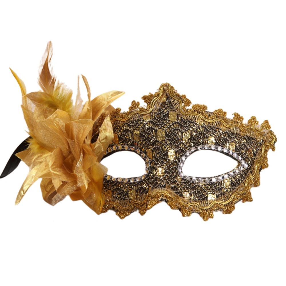 Women's Halloween Party Mask, Face Decoration Cosplay Accessory