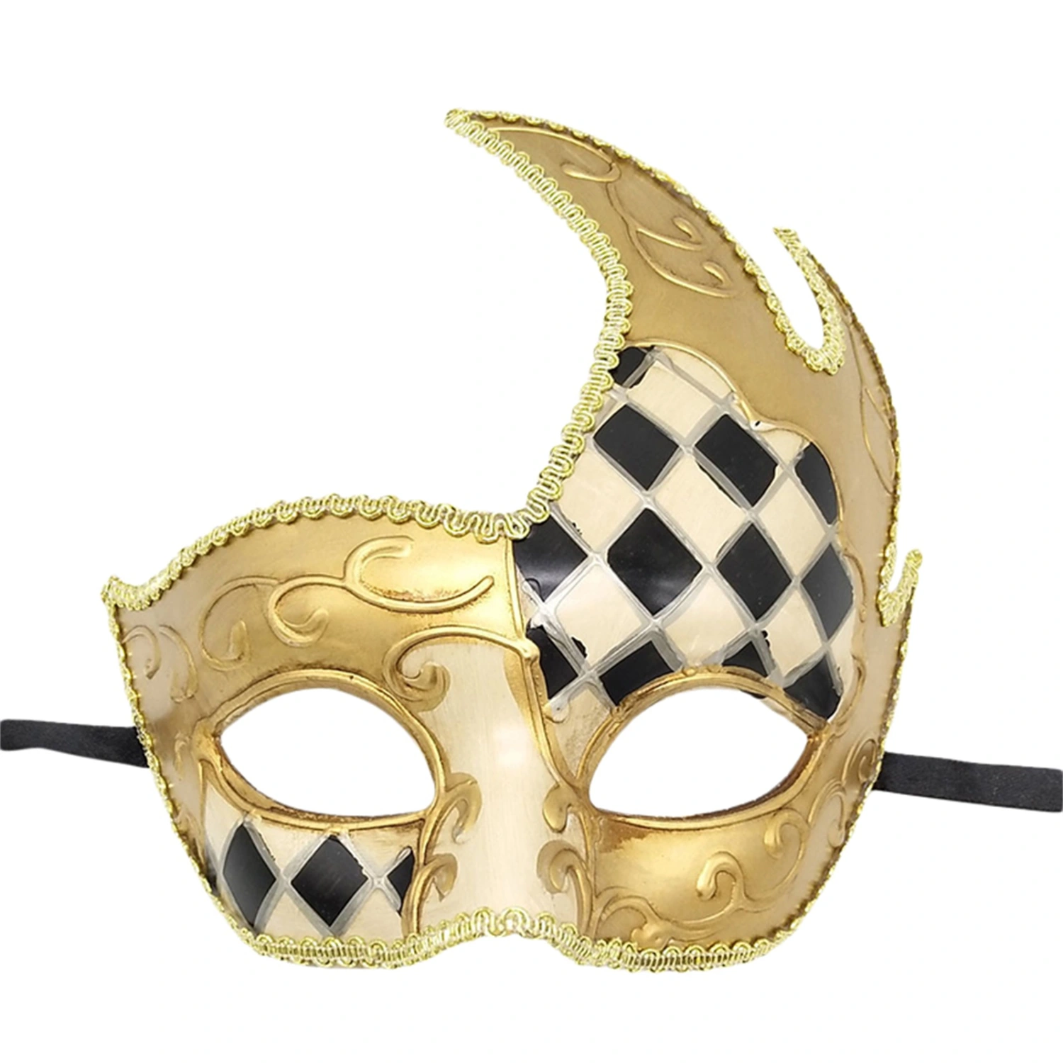 Men Masquerade Face Covering, Venetian Party Mardi Gras Face Covering