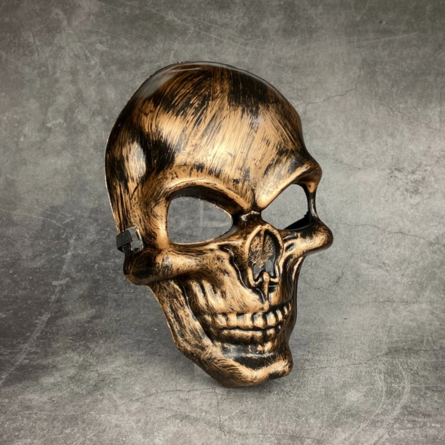 Halloween Scary Skull Facewear Realistic Skeleton Facewear Headwear