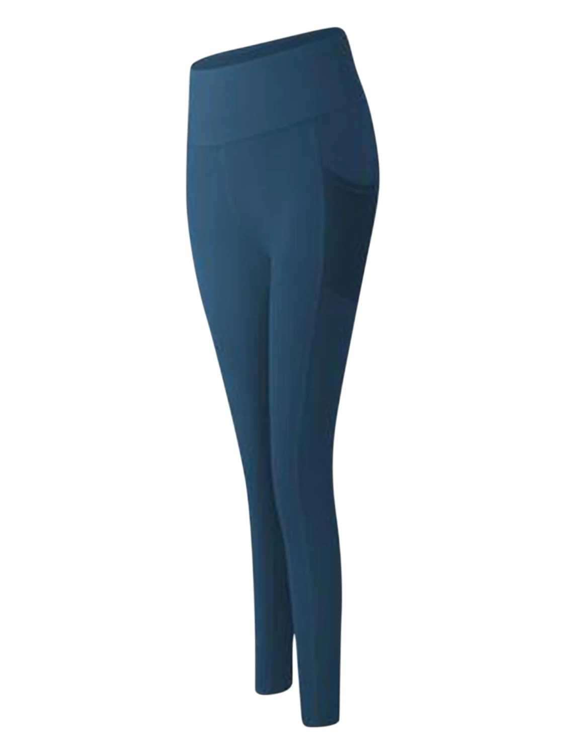 Women’s Fashion Solid Color High Waist Tight-fitting Sport Pants