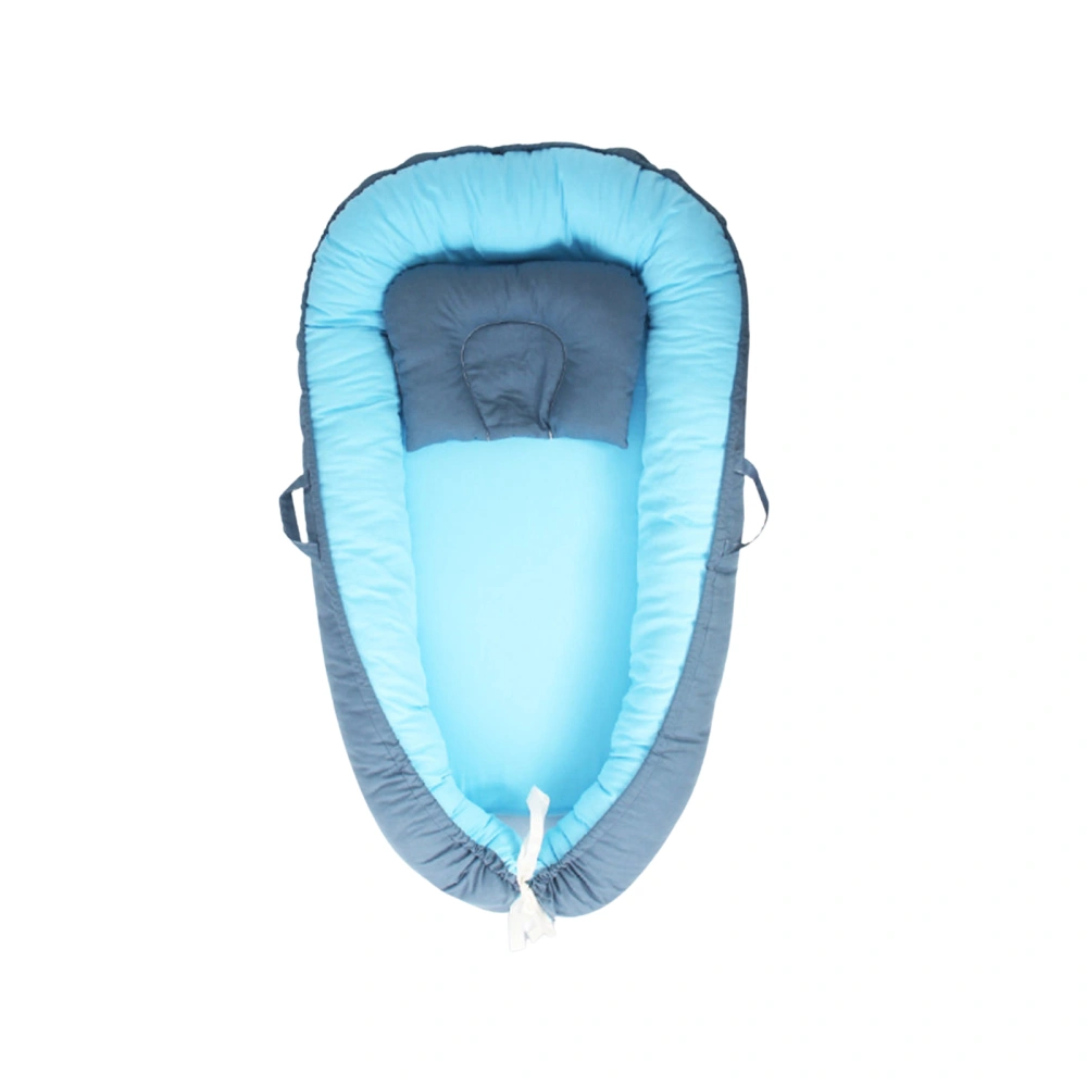 Portable Baby Lounger Nest, Breathable Newborn Co-Sleeper Crib Bed