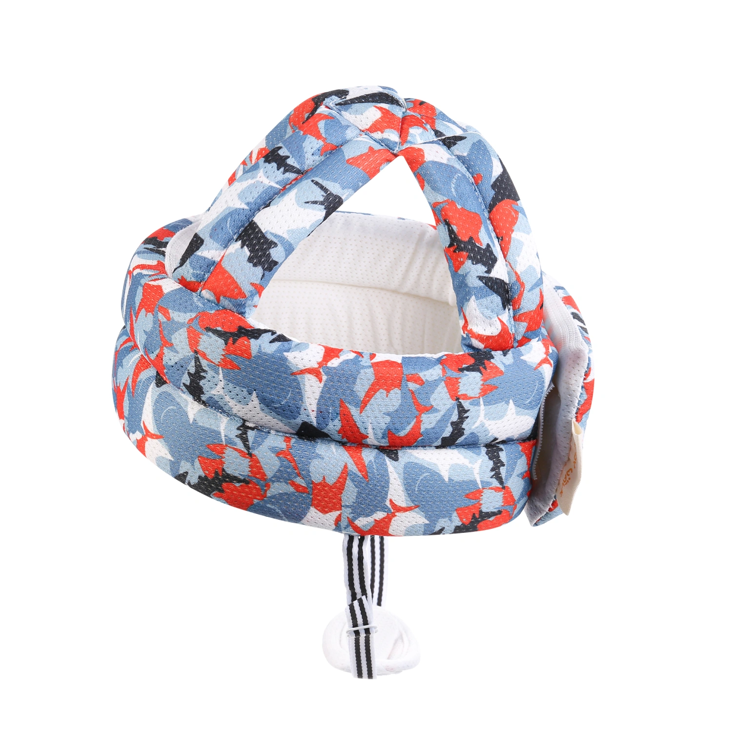 Toddler Protective Cap Adjustable Print Ventilation Anti-Drop Hat