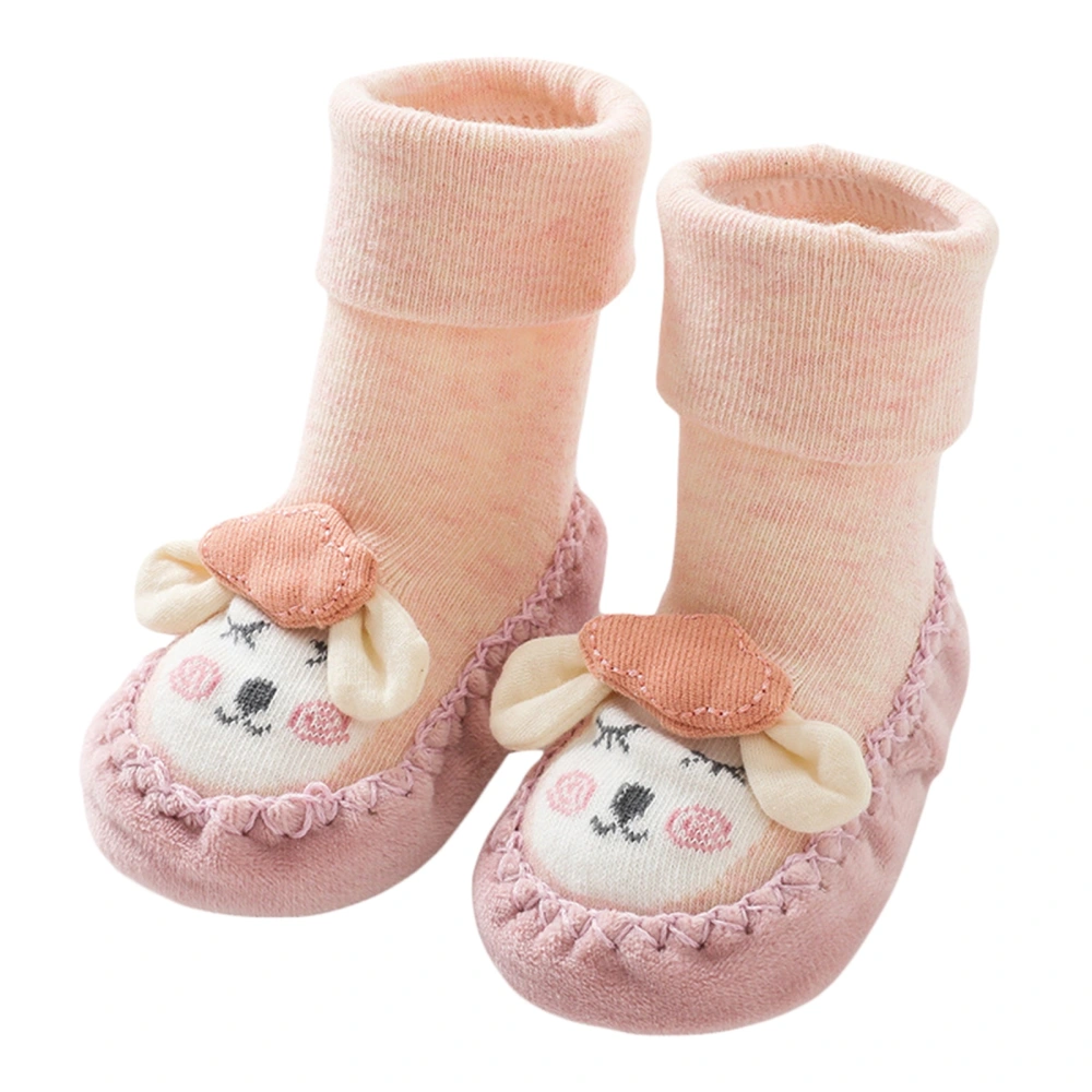 Baby Sock Shoes Cartoon Animal Lamb Winter Non-Slip Soles Slippers