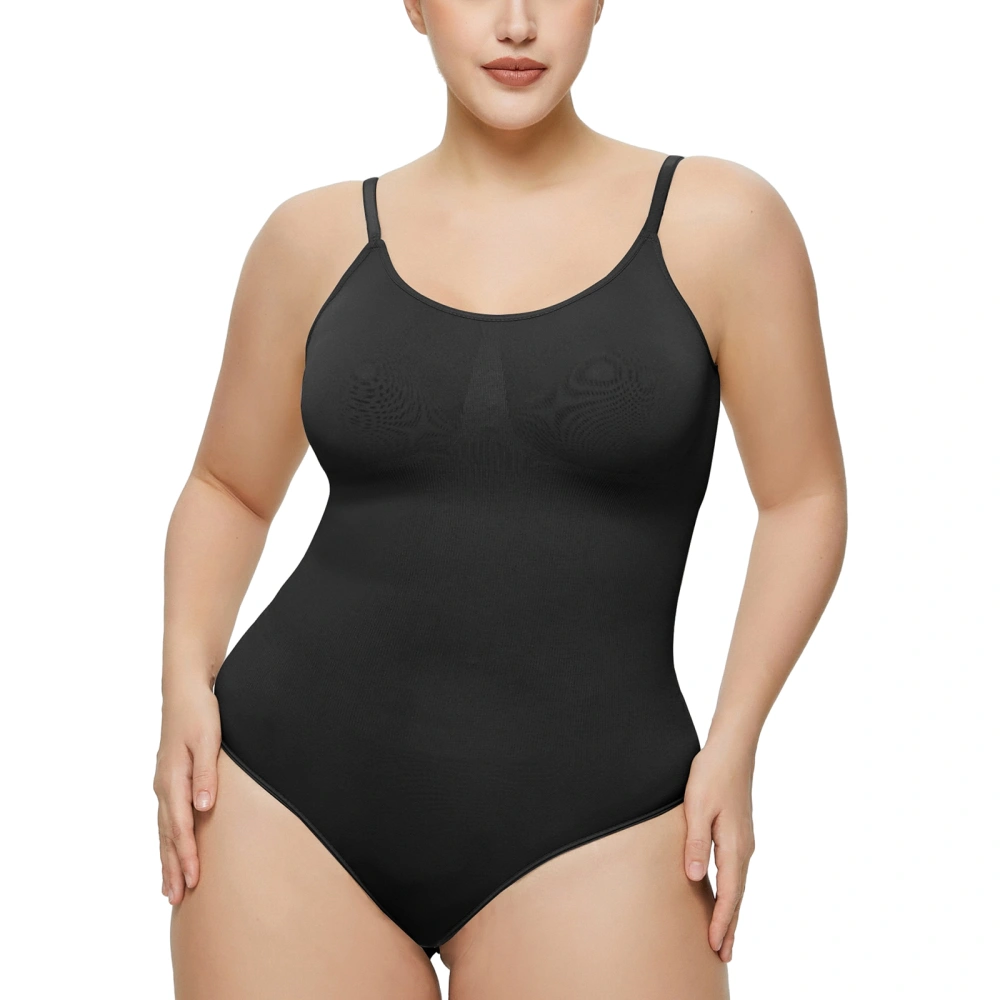 Women Shapewear, Sleeveless V-neck Tummy Control Seamless Bodysuit