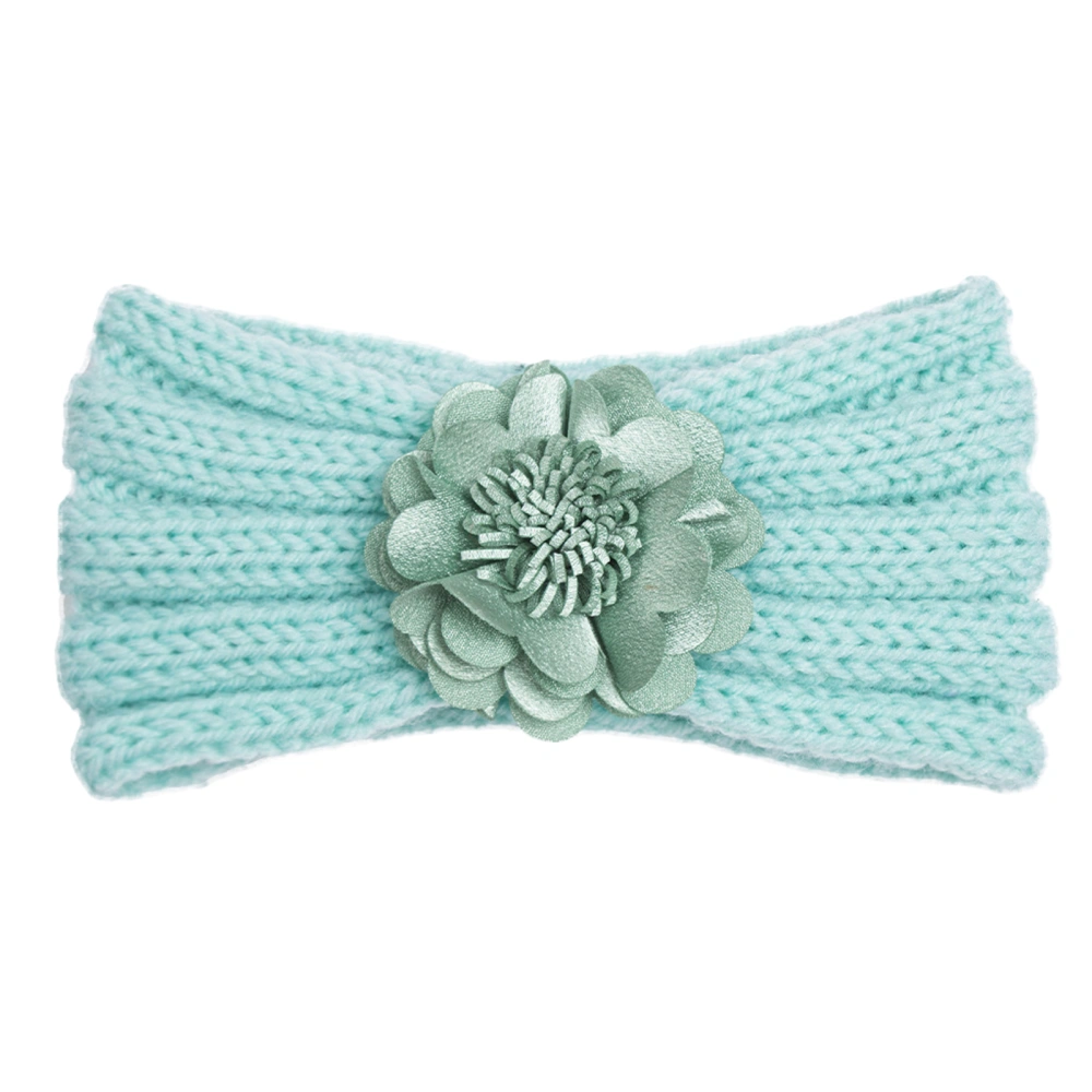 Baby Girl Headbands, Soft Elastic Knit Headband Flower Headband