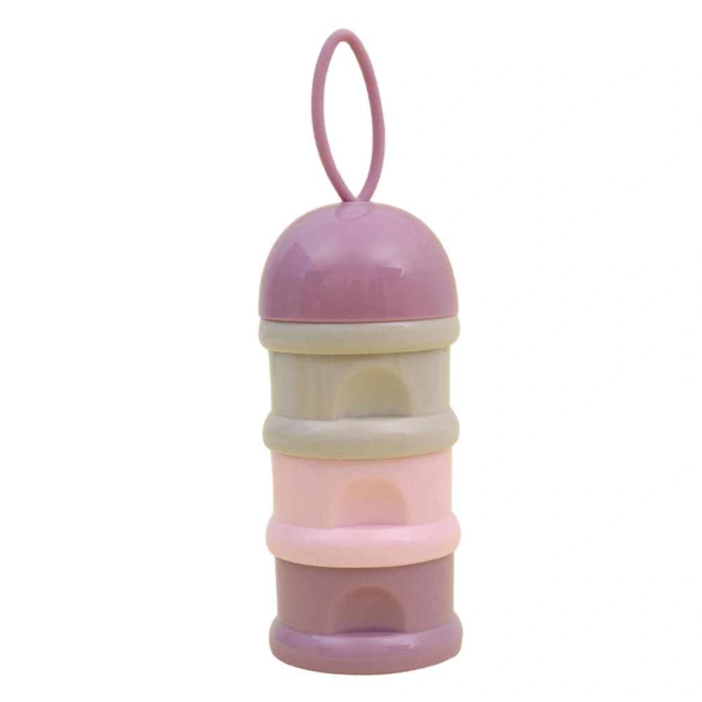 Portable Baby Formula Dispenser Non-Spill Stackable Formula Container