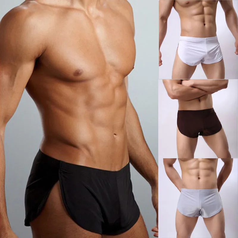 Men's Home Pajamas Monochrome Leisure Skin Friendly Underwear