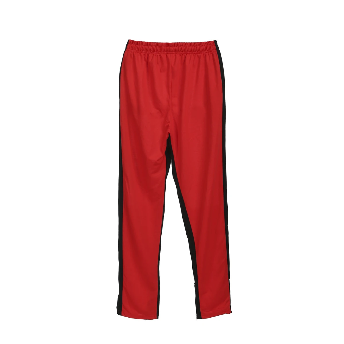 Men's Workout Leisure Pants Breathable Splicing Striped Fashion Trousers
