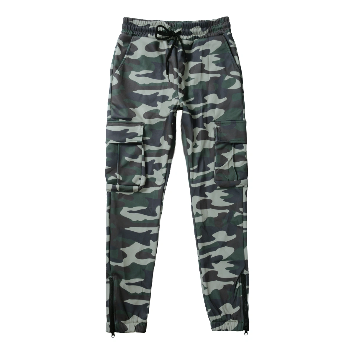 Men's Camouflage Overalls Leisure Fashion Drawstring Trousers