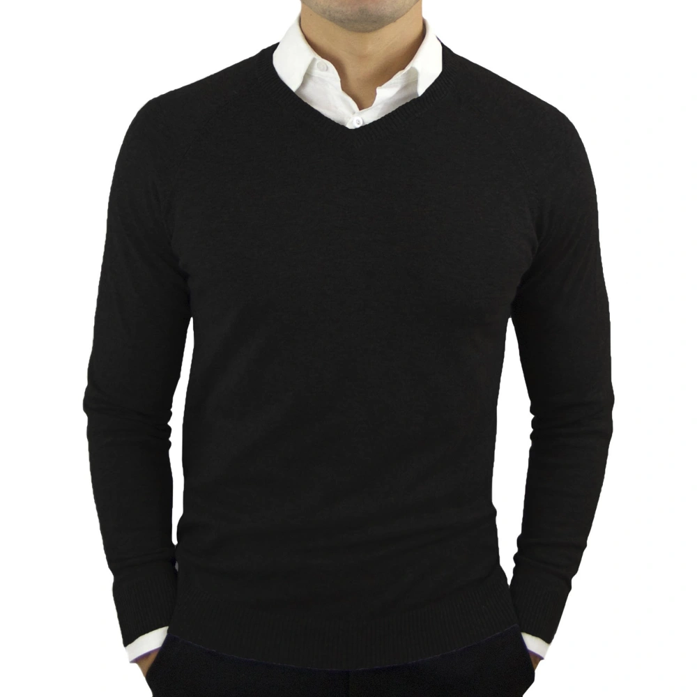 Men Knitwear, Long Sleeve Round Neck Warm Casual Street Tops