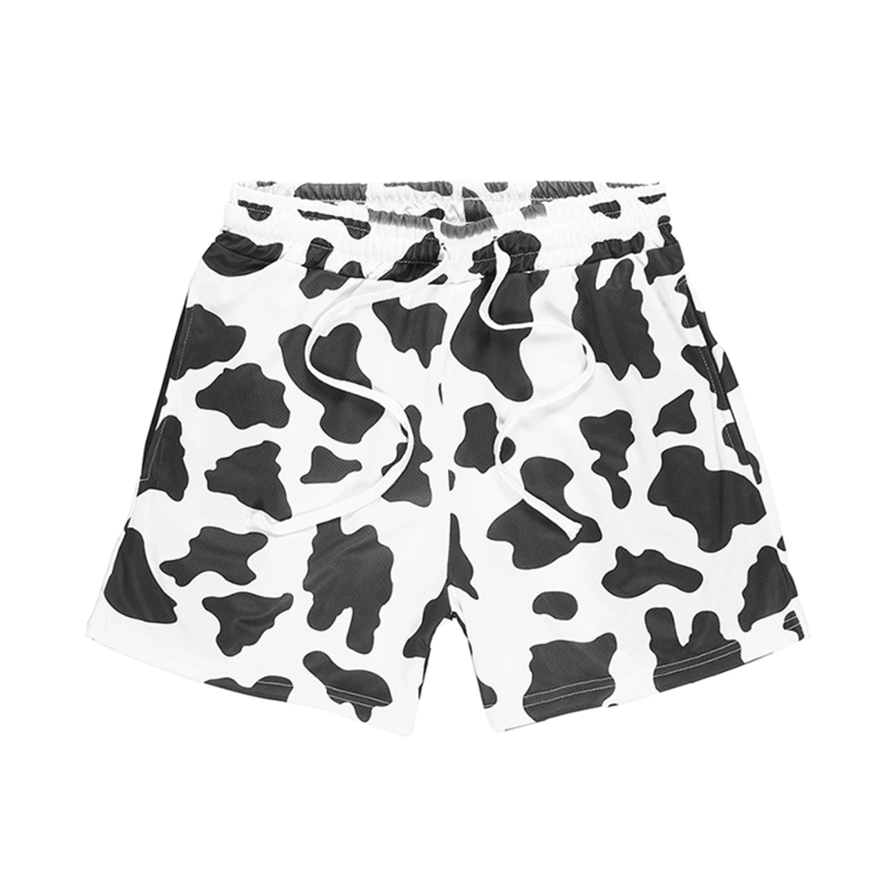 Men’s Quick Dry Athletic Shorts, Fashion Animal Print Workout Shorts