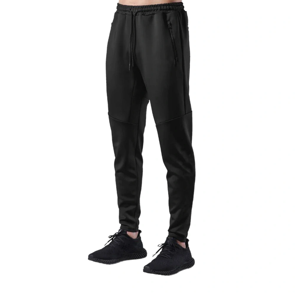 Men’s Jogger Pants, Elastic Waist Drawstring Pants with Pockets