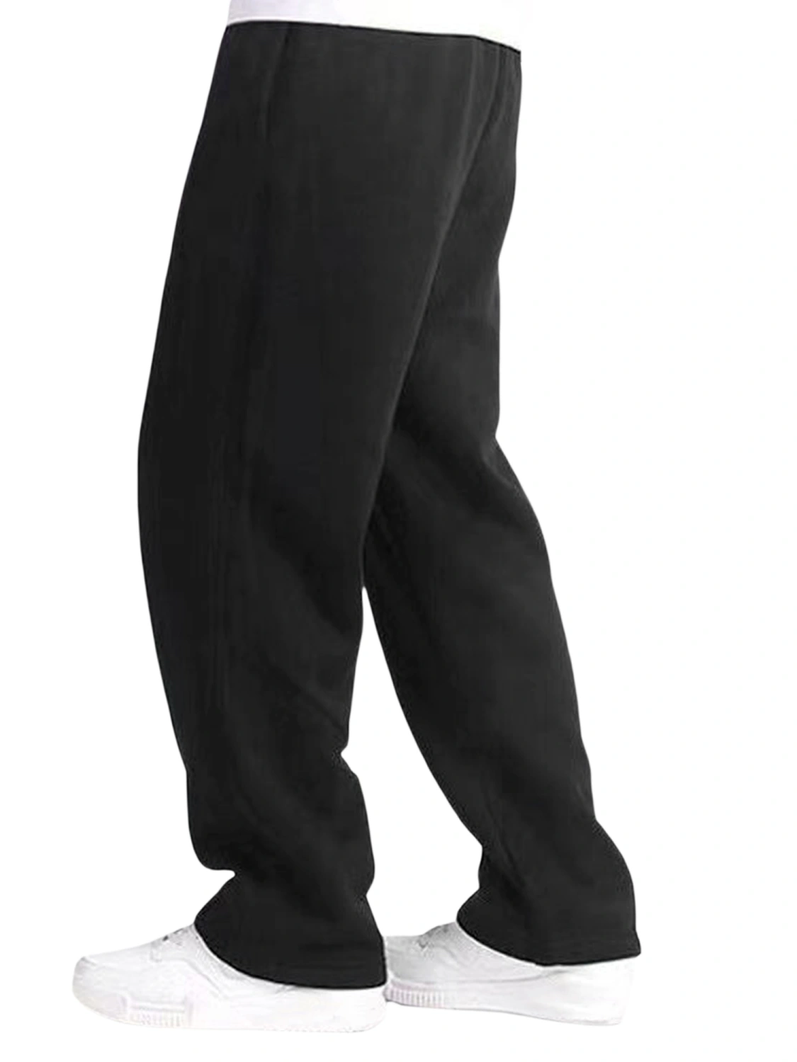 Men Jogger Pants Straight Leg Workout Trousers Sweatpants with Pockets