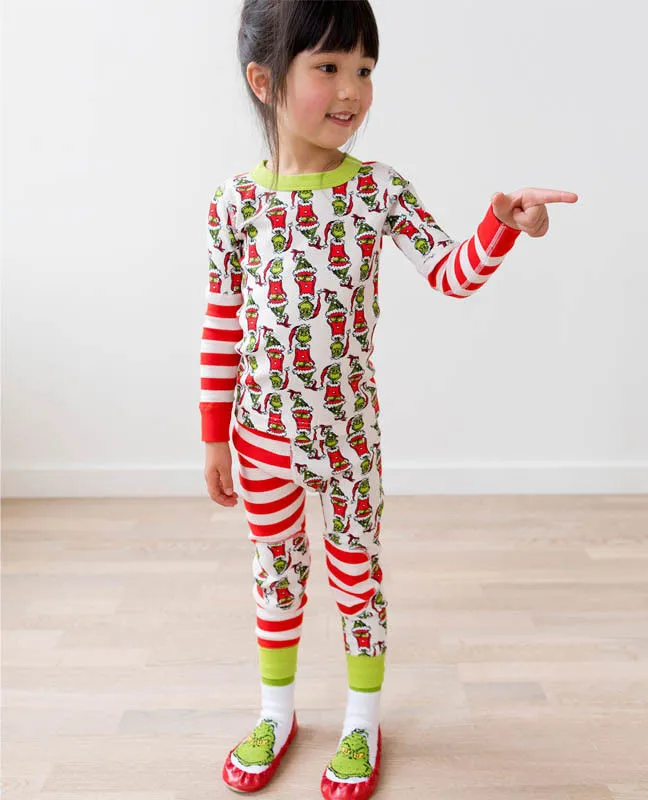 Family Matching Pajamas, Print Nightwear, Long Sleeve Sleepwear