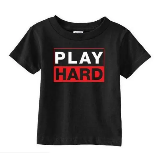 Parent Child Blouse Letter Printing Crew Neck Fitted Skin Friendly T Shirt Top