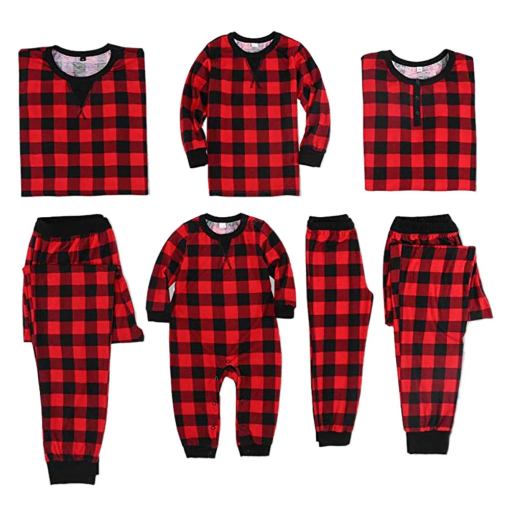 Christmas Family Matching Pajamas Set, Long Sleeve T-shirt with Pants